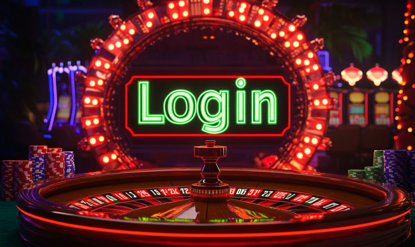 Processo de Login no Cassino Online FINA77